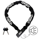 SXP ART 2 fietsslot met alarm - Kettingslot - 120 cm - Zwart