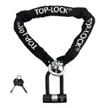 Top Lock ART 4 kettingslot 170cm loop + U-beugel hangslot