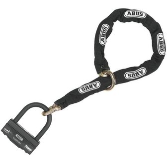 ABUS GRANIT 58 12KS Black Loop 58/140 HB100 12KS kettingslot - 120cm