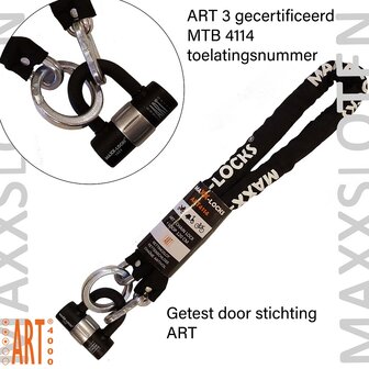 Scooterslot ART 3 Maxx-Locks Naseby - 150 cm