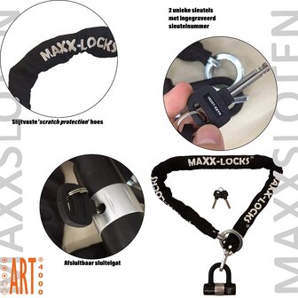 Scooterslot ART 3 Maxx-Locks Naseby - 100 cm