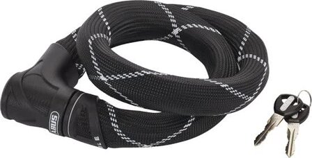 Kabelslot ART 2 110 cm Abus 8210 Steel-O-Chain Iven voor fiets