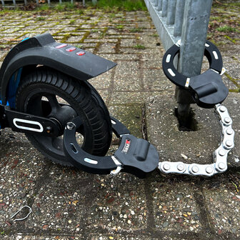 Handboei-Style Slot voor Elektrische Step &ndash; Sterk &amp; Diefstalproof