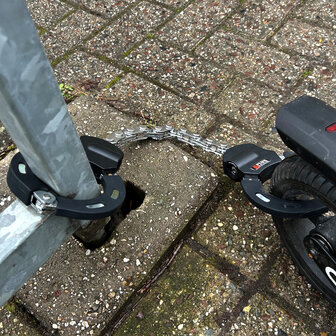 Handboei-Style Slot voor Elektrische Step &ndash; Sterk &amp; Diefstalproof