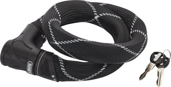 Kabelslot ART 2 110 cm Abus 8210 Steel-O-Chain Iven voor fiets