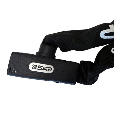 SXP ART 2 fietsslot met alarm - Kettingslot - 120 cm - Zwart