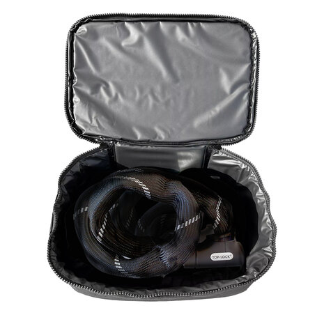 Maxxcovers Slotentas / Praktische Transporttas voor Kettingsloten, Beugelsloten & Fietssloten - 30 x 20 x 10 cm - Zwart