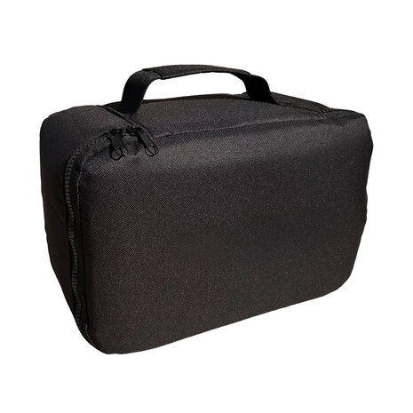 Maxxcovers Slotentas / Praktische Transporttas voor Kettingsloten, Beugelsloten & Fietssloten - 30 x 20 x 10 cm - Zwart