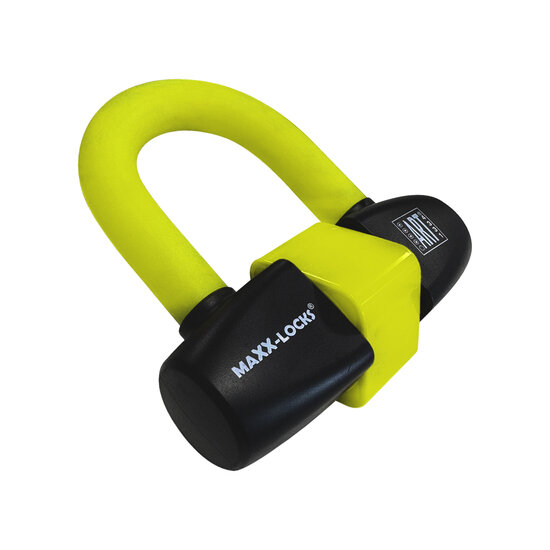 Maxx-Locks Taupo Schijfremslot ART4 - Geel