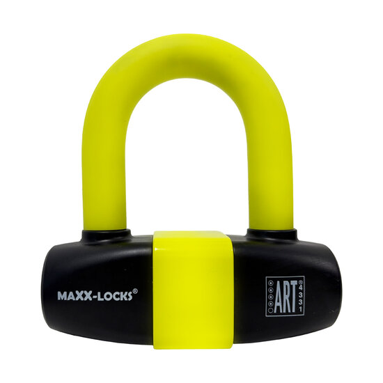 Maxx-Locks Taupo Schijfremslot ART4 - Geel