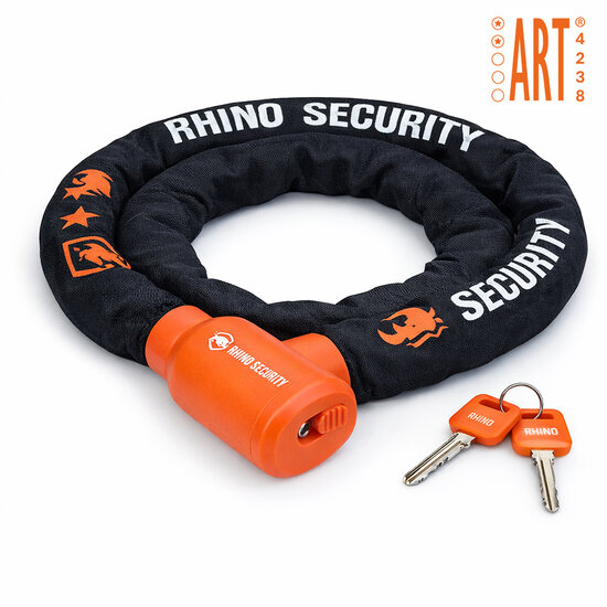 Rhino Security - Fietsslot ART2 - Kettingslot 90 cm