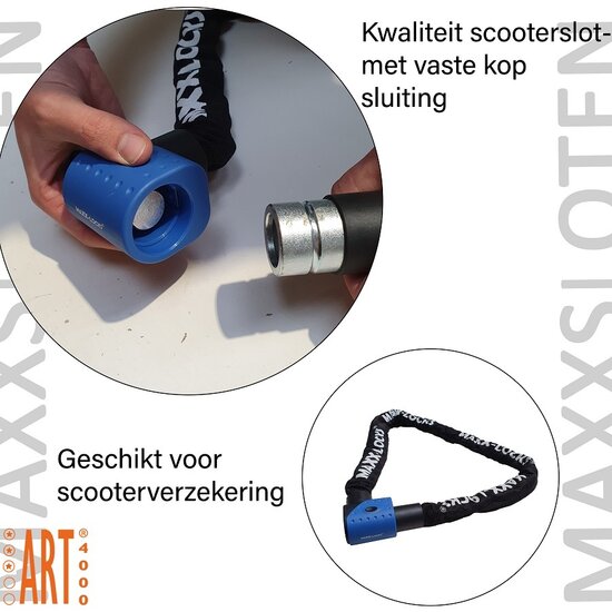 Maxx-Locks Scooterslot ART 3 Patea Vaste kop - 120 cm