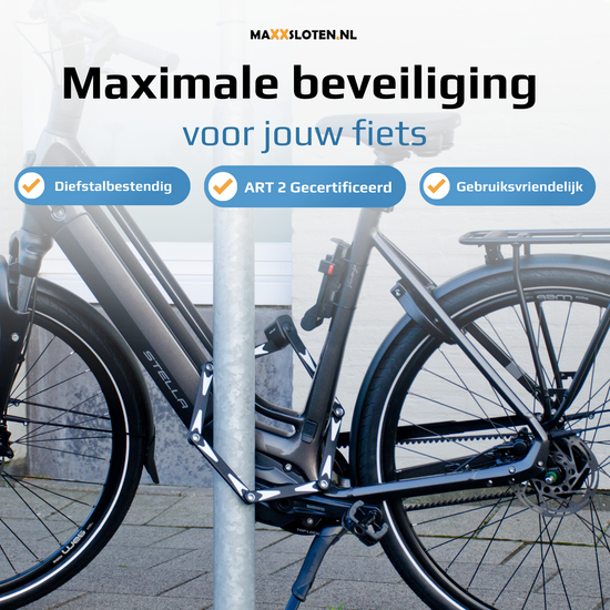 Maxx-Locks Vouwslot - ART 2 - 950mm - Fietsslot - Fatbike slot