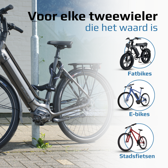 Fietsslot ART 2 - Top-Lock - Kettingslot - 90cm