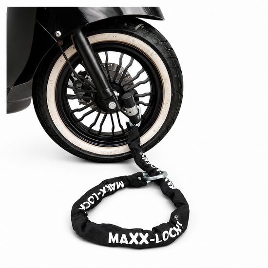 Scooterslot ART 3 + Muuranker ART 4 - Maxx-Locks Naseby - Kettingslot - 120cm