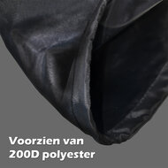 Maxxcovers Helmtas / Helmhoes inclusief slotoog – Geschikt voor Scooter - Motor - Brommer Helm - Zwart