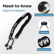 eigenschappen Maxx-Locks ART 4 kettingslot Vespa Sprint