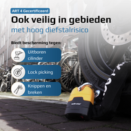 Diefstal methoden Maxx-Locks Ohura Motorslot ART 4 - 150cm 