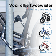 Maxx-Locks Vouwslot - ART 2 - 950mm - Fietsslot - Fatbike slot