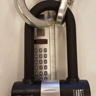 BLACK FRIDAY | Kettingslot ART 4 Top Lock  loop + U-beugel hangslot - 170 cm