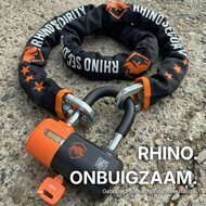 Rhino Security ART 4 Motorslot / Scooterslot &ndash; 120 cm Kettingslot met Loop &ndash; Exclusive Line &ndash; ART Gekeurd 