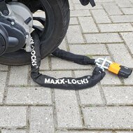 Praktijk afbeedling Maxx-Locks Motorslot ART 4 - 120cm ketting