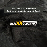 Maxxcovers Helmtas / Helmhoes inclusief slotoog &ndash; Geschikt voor Scooter - Motor - Brommer Helm - Zwart