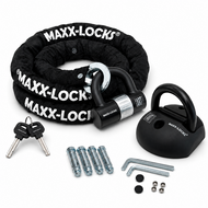 Scooterslot ART 3 + Muuranker ART 4 - Maxx-Locks Naseby - Kettingslot - 100cm