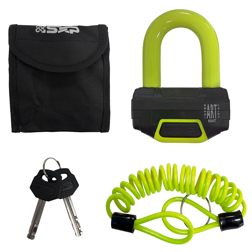 Schijfremslot ART 4 SXP Geel