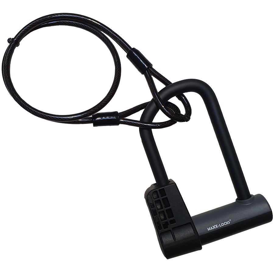 Maxx-Locks Huntly Beugelslot + Kabel ART2 - 20cm