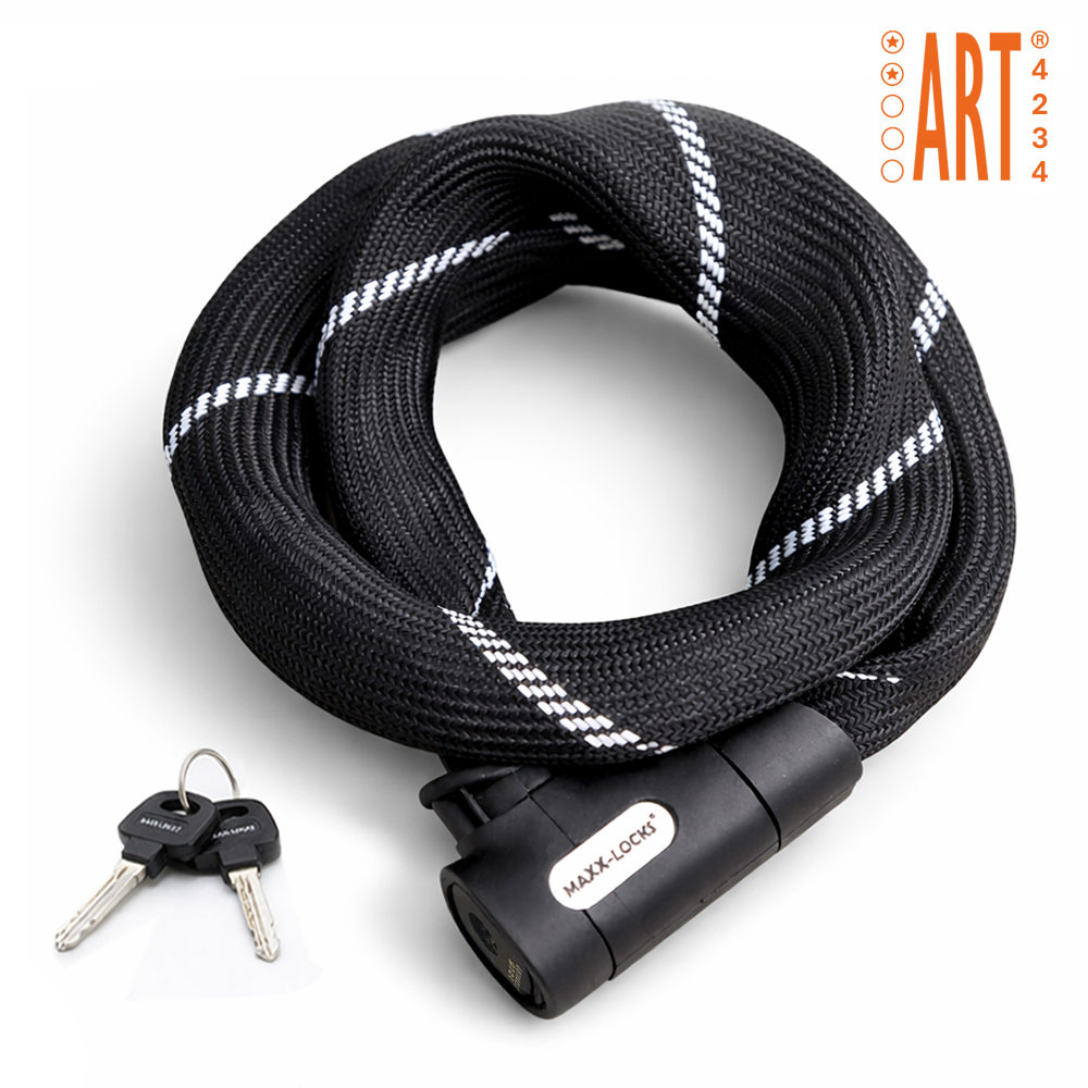 Maxx-Locks Twizel Fietsslot ART 2 - 110cm - Zwart