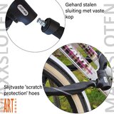 Fietsslot ART 2 Maxx-Locks Twizel 110cm - Zwart_