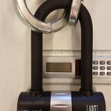 Kettingslot ART 4 120 cm Top Lock met loop + U-beugel voor scooter of motor_