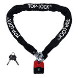 Top Lock Kettingslot ART4 met los hangslot - 150 cm Top Lock Kettingslot ART4 met los hangslot - 150 cm